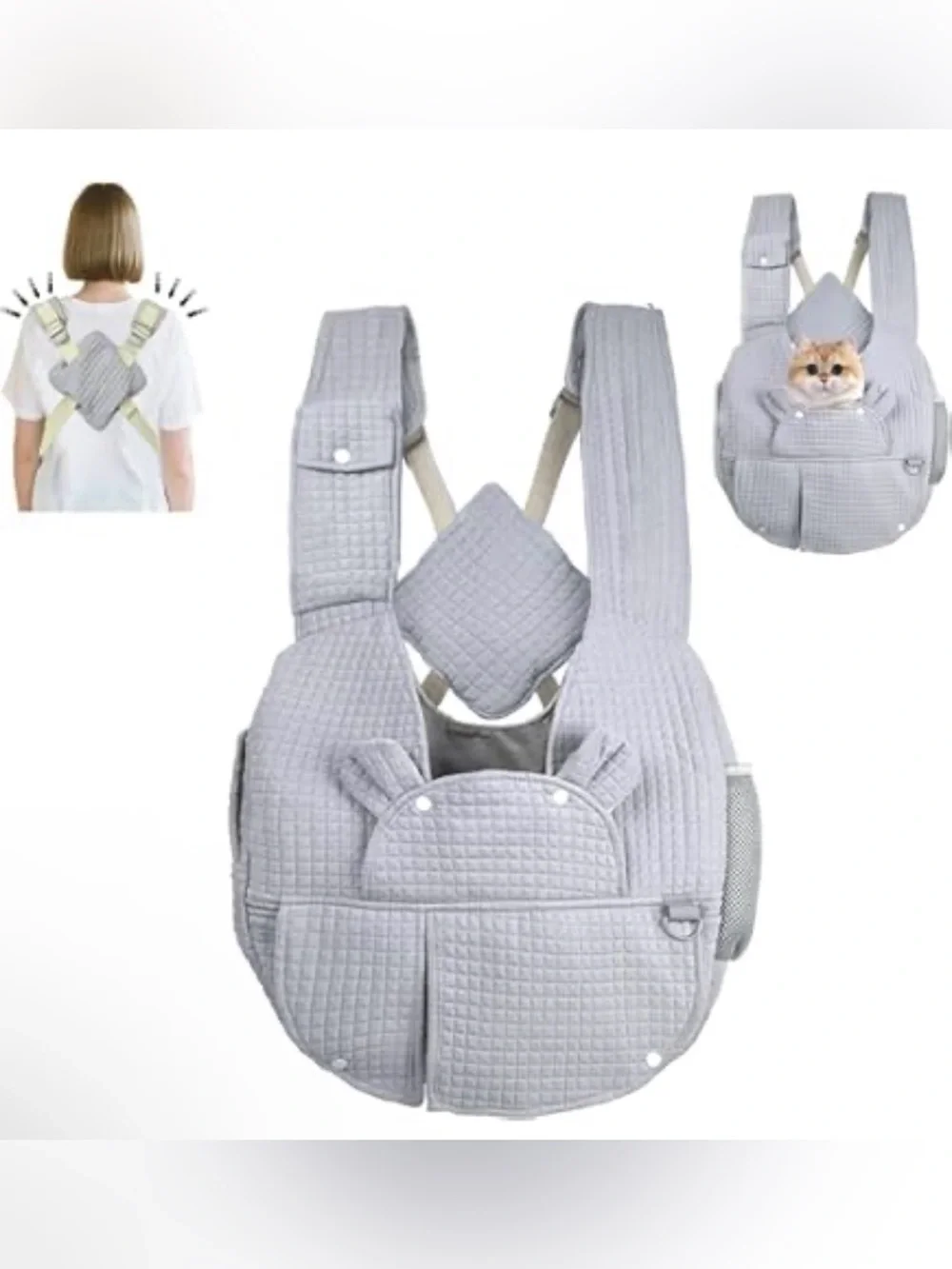 ❤️ Dog carrier holder, dog sling up to 13 pounds New